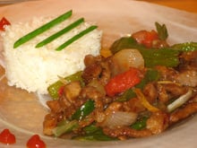 Porc au gingembre chinois