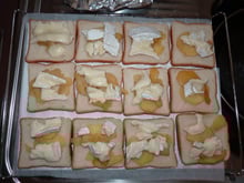 Croque monsieur Normand