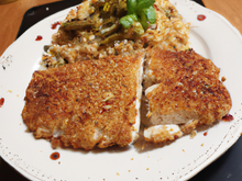 Mon escalope à l'oriental