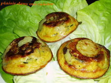 Délicieux moelleux de courgettes