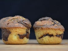 Muffins marbrés au Nutella