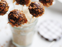 Cake pop's à la confiture de châtaignes Bonne Maman