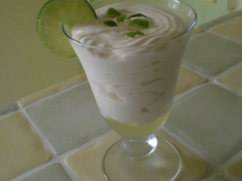 Mousse de citron vert