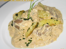 Rognons de veau à la crème