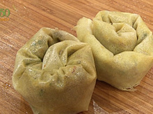 Pliage de briouate façon serpentin