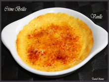 Crème brûlée à la vanille économique