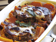 Gratin de potimarron au brebis