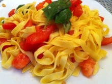 Tagliatelles fraîche aux tomates