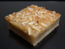 Carré façon frangipane au macaron