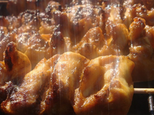 Brochettes de poulet au beurre de cacahuètes