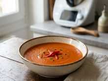 Velouté de poivrons au thermomix