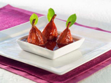 Soupe de figues au suc de chicorée