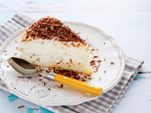 Cheesecake noix de coco et chocolat
