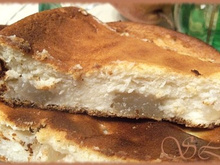 Moelleux de fromage blanc aux poires