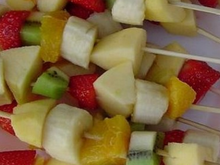 Mikado de fruits