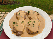 Escalopes de veau sauce savoyarde