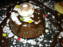 Voie lactée vers petit Mont Blanc