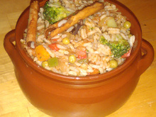 Biryani de légumes