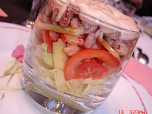 Cocktail de Ccevettes de la mer du nord