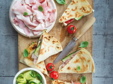 Piadina Jambon aux herbes