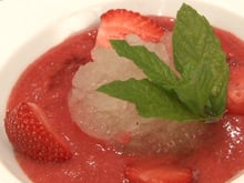 Soupe de fraise de l'Aisne