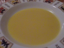 Soupe de potimarron rapide