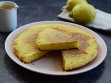 Gâteau de semoule à la poêle