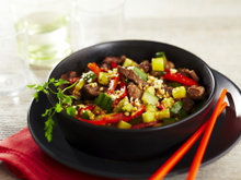 Bœuf sauté aux cacahuètes