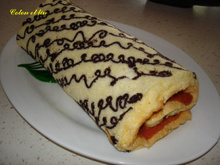 Gâteau roulé à la goyave