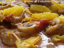 Osso bocco à l'orange