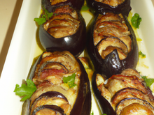 Aubergines farcies rapides et faciles