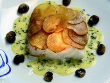 Pavé de cabillaud en croûte de Princesse Amandine