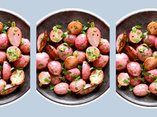 Un accompagnement original à moins de 2€ avec une simple botte de radis ! Voici la recette