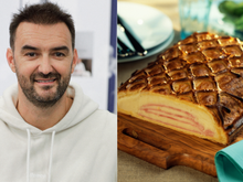 “Croustillant et moelleux” : Cyril Lignac partage la recette de son feuilleté jambon fromage