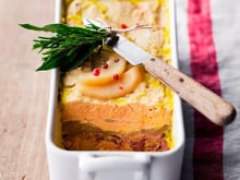 Foie Gras maison aux Poires