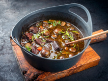 Bœuf bourguignon au Monsieur Cuisine