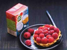 Tartelettes à la noix de coco et aux framboises