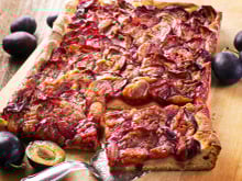 Tarte aux quetsches maison