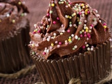 Cupcake tout chocolat