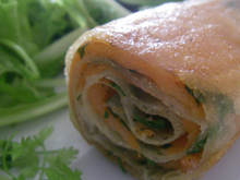 Croustillants de truite fumée