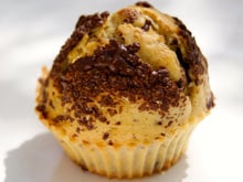 Muffins au lait de coco et pépites de chocolat