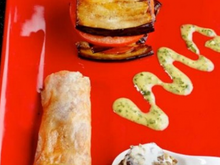 Croustillante trilogie à la fourme d'Ambert