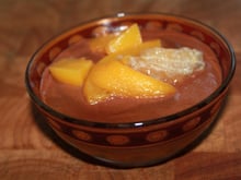 Mon duo pêche-choco