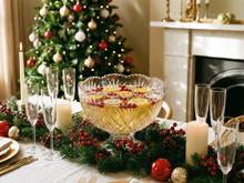 Apéritif de Noël : la recette inratable de soupe de Champagne pour épater vos invités