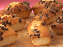 Financiers aux pépites de chocolat