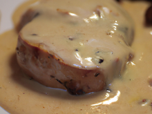 Filet mignon de porc sauce philadelphia