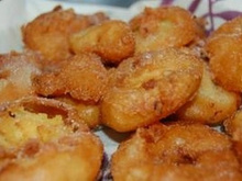 Beignets aux pommes croustillants