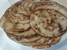 Mini crêpes sans gluten