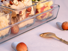 Risotto au cidre, dinde, courgettes et pommes