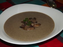 Velouté au champignons de paris